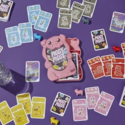 HASBRO GAMING – piggy piggy, gioco di carte divertente per famiglie, da 2 a 6 giocatori, dai 7 anni in su><noscript><img width=