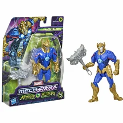 Avengers Hasbro marvel mech strike, monster hunters thor, action figure in scala da 15 cm, per bambini dai 4 anni in su> Action Figures