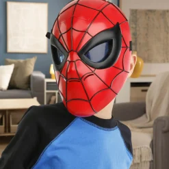 Spiderman Hasbro marvel spider-man, maschera elettronica, giocattolo per i giochi d’imitazione> Action Figures