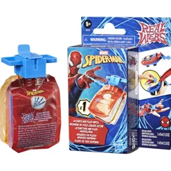 Spiderman Hasbro marvel spider-man, real webs refill pack, ricarica di fluido ragnatela real webs, da usare con il blaster giocattolo real webs> Action Figures