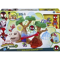 SPIDEY Hasbro marvel e i suoi fantastici amici, la casa sull’albero di , playset con action figure dino-webs> Action Figures