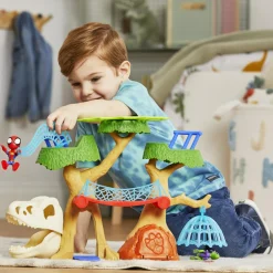 SPIDEY Hasbro marvel e i suoi fantastici amici, la casa sull’albero di , playset con action figure dino-webs><noscript><img width=