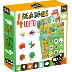Headu – 4 seasons lotto. le stagioni e il tempo ciclico!> Giochi Natura