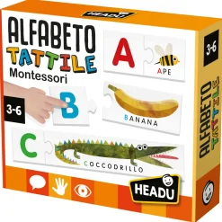 HEADU – alfabeto tattile montessori> Primi Apprendimenti