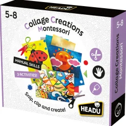 HEADU – collage creation montessori> Tagli, Collage, Adesivi