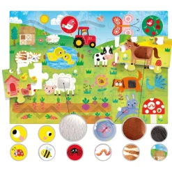 HEADU – tactile puzzle montessori> Puzzle Per Bambini