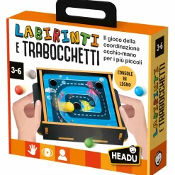 HEADU – labirinti e trabocchetti – gioco educativo 3-6 anni> Primi Apprendimenti