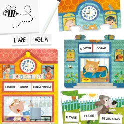 HEADU – leggo e comprendo montessori – gioco educativo 3-6 anni> Primi Apprendimenti