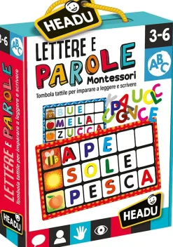 HEADU – lettere e parole montessori> Primi Apprendimenti