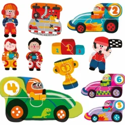 HEADU – touch 2 pieces puzzles grand prix> Puzzle Per Bambini