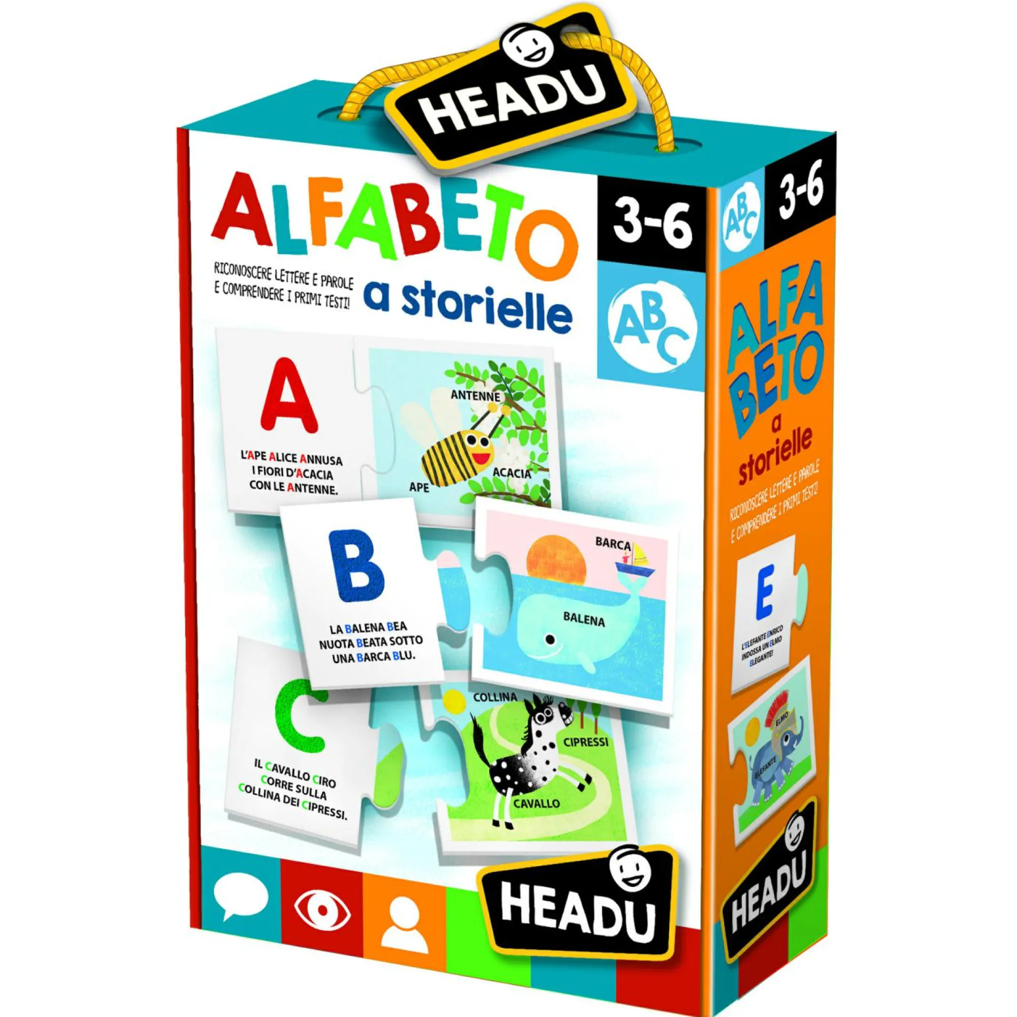 Headu alfabeto a storielle> Primi Apprendimenti