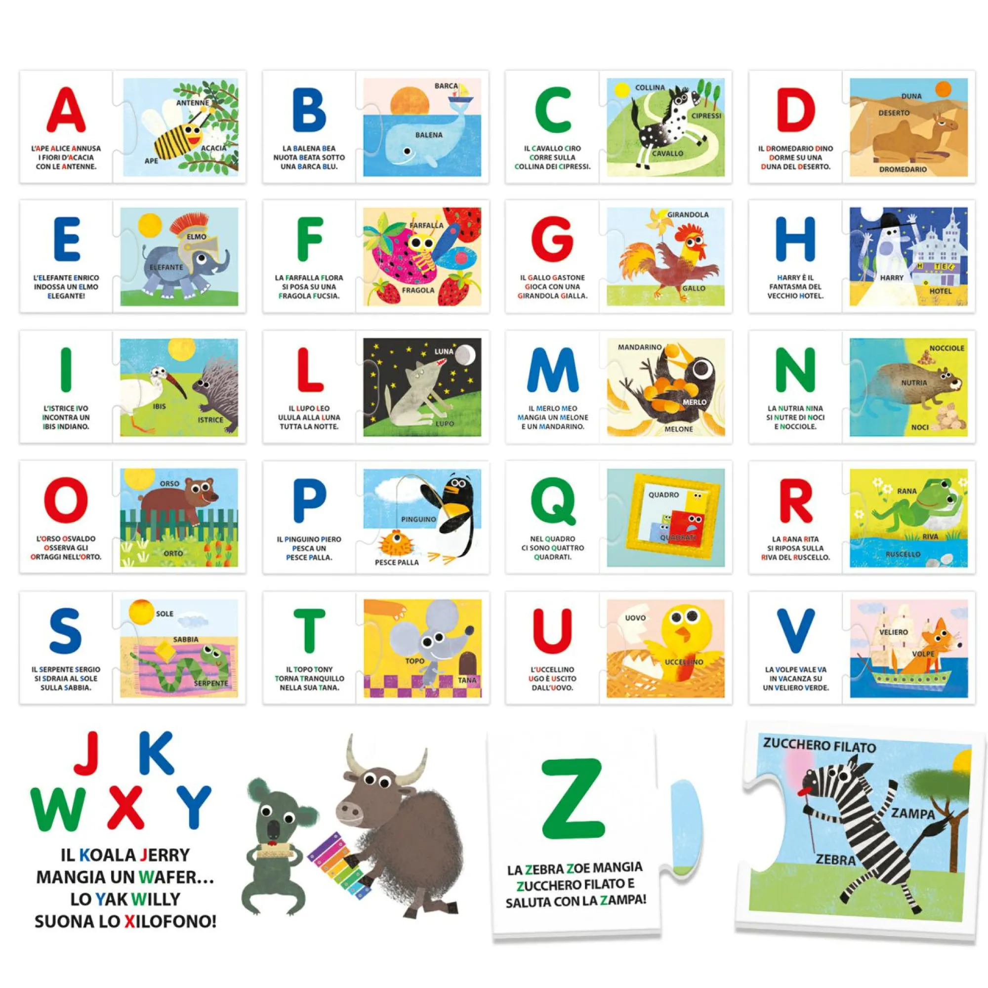 Headu alfabeto a storielle> Primi Apprendimenti