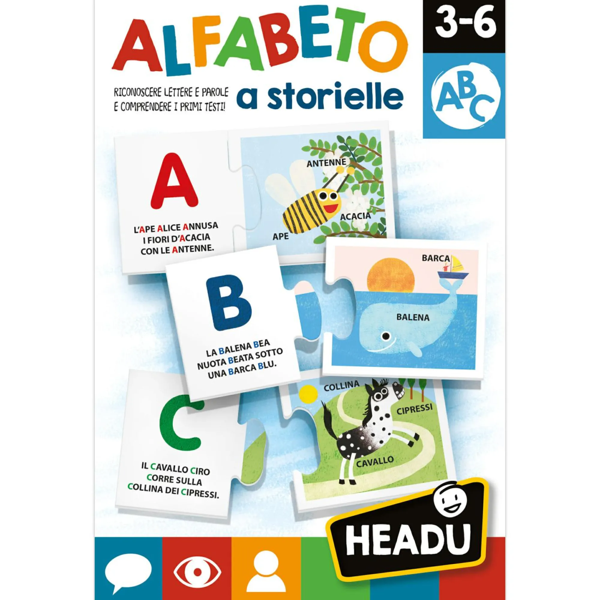 Headu alfabeto a storielle> Primi Apprendimenti