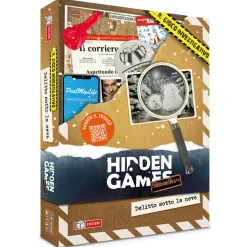 Hidden games luogo del reato – delitto sotto la neve – ms edizioni> Giochi Da Tavolo Per Adulti E Carte Collezionabili|Giochi Escape Room Ed Enigmi