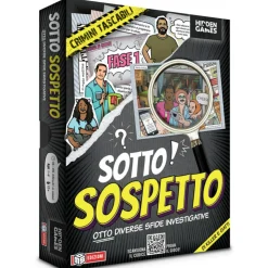 Hidden games sotto sospetto – otto sfide investigative – ms edizioni> Giochi Da Tavolo Per Adulti E Carte Collezionabili|Giochi Escape Room Ed Enigmi