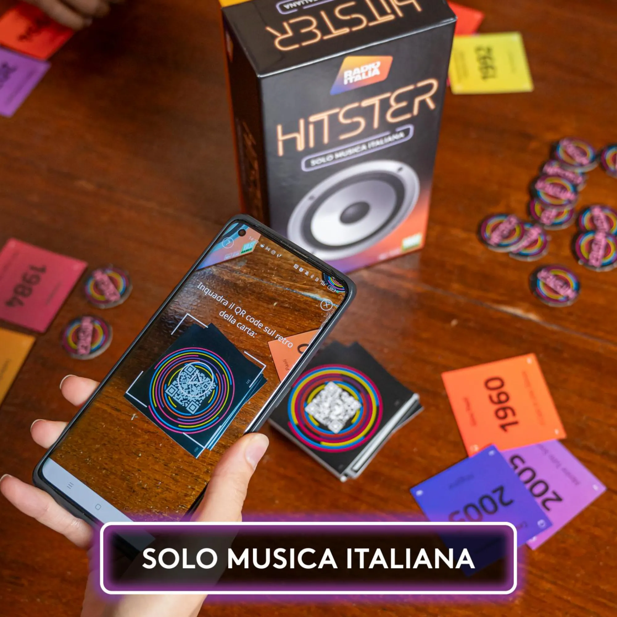 ROCCO GIOCATTOLI Hitster radio italia – yas!games – l’unico in italiano> Giochi Da Tavolo Per Adulti E Carte Collezionabili|Giochi In Scatola Per Famiglia