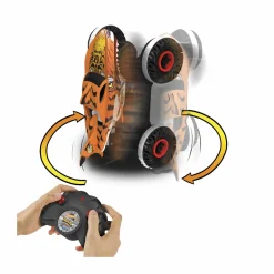 Hot Wheels monster trucks tiger shark l’inarrestabile veicolo radiocomandato, fuoristrada 4×4 radiocomandato, giocattolo per bambini dai 4 anni in su><noscript><img width=