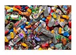 Hot Wheels skate – multi-pack assortimento tony hawk, set con 4 fingerboard assemblate e 2 paia di scarpe da skate rimovibili e in stili diversi, 5+ anni, hgt84><noscript><img width=