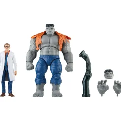MARVEL Hulk grigio e dr. bruce banner: action figure legends per il 60° anniversario avengers – perfette per collezionisti> Action Figures