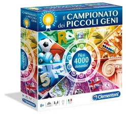 CLEMENTONI Il campionato dei piccoli geni – il gioco da tavolo educativo per sfide divertenti in famiglia – 8 anni+ – 2-8 giocatori> Giochi Di Società Per Bambini