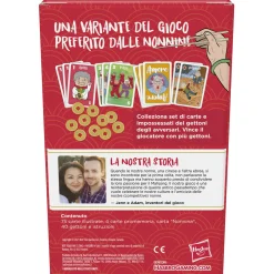 HASBRO GAMING Il grandma-jong, un gioco di carte dal ritmo incalzante per 3-4 giocatori, ispirato al mahjong e a 2 nonne, gioco per la famiglia, divertente gioco per le feste, dai 13 anni in su><noscript><img width=