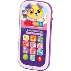 V-TECH BABY Il mio primo telefono – magici messaggi – rosa –  9m+ – v-tech> Tablet E Giochi Interattivi