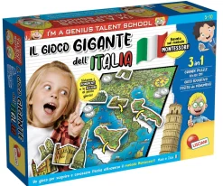 LISCIANI I’m a genius il gioco gigante dell’italia montessori> Primi Apprendimenti