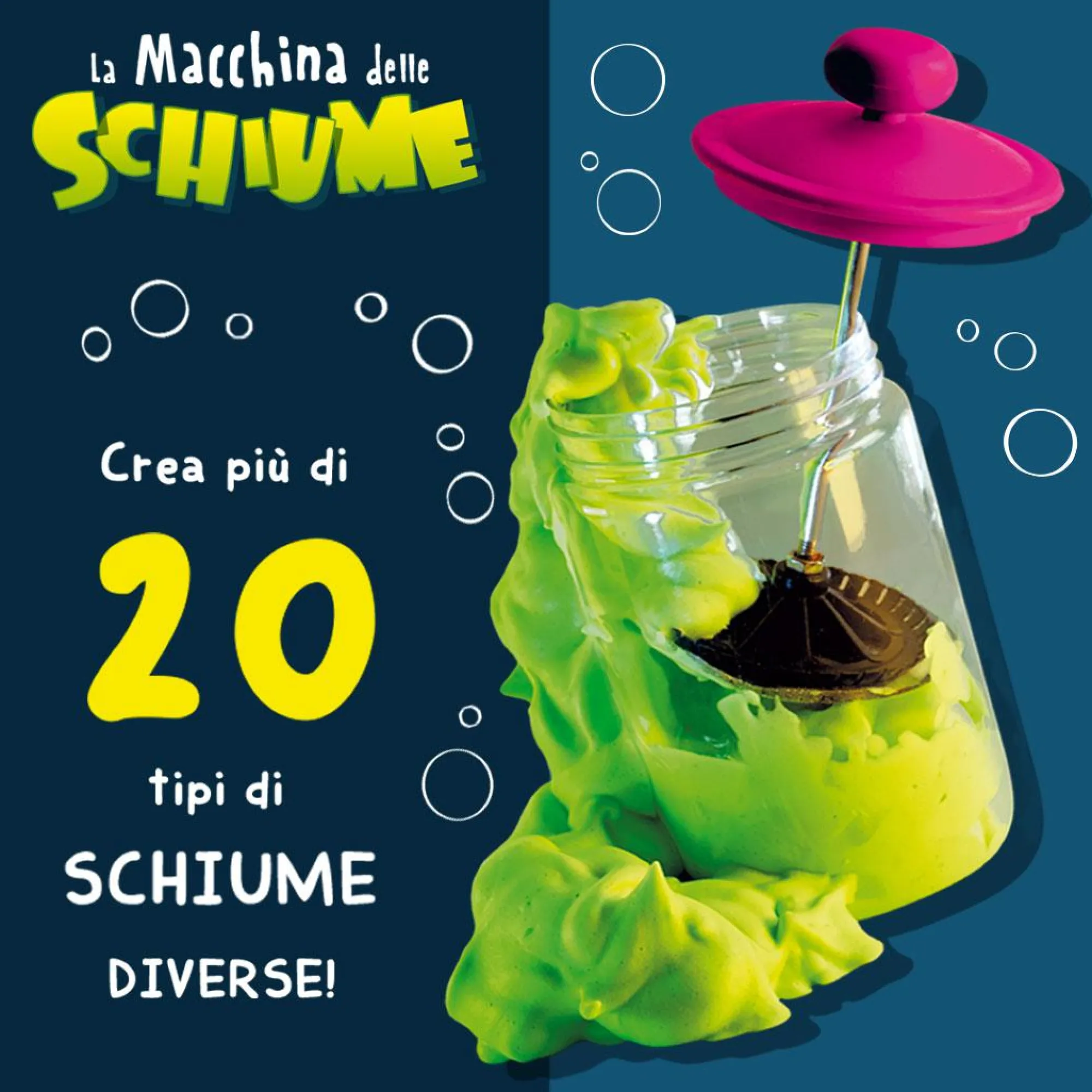 LISCIANI I’m a genius la macchina delle schiume> Giochi Scientifici