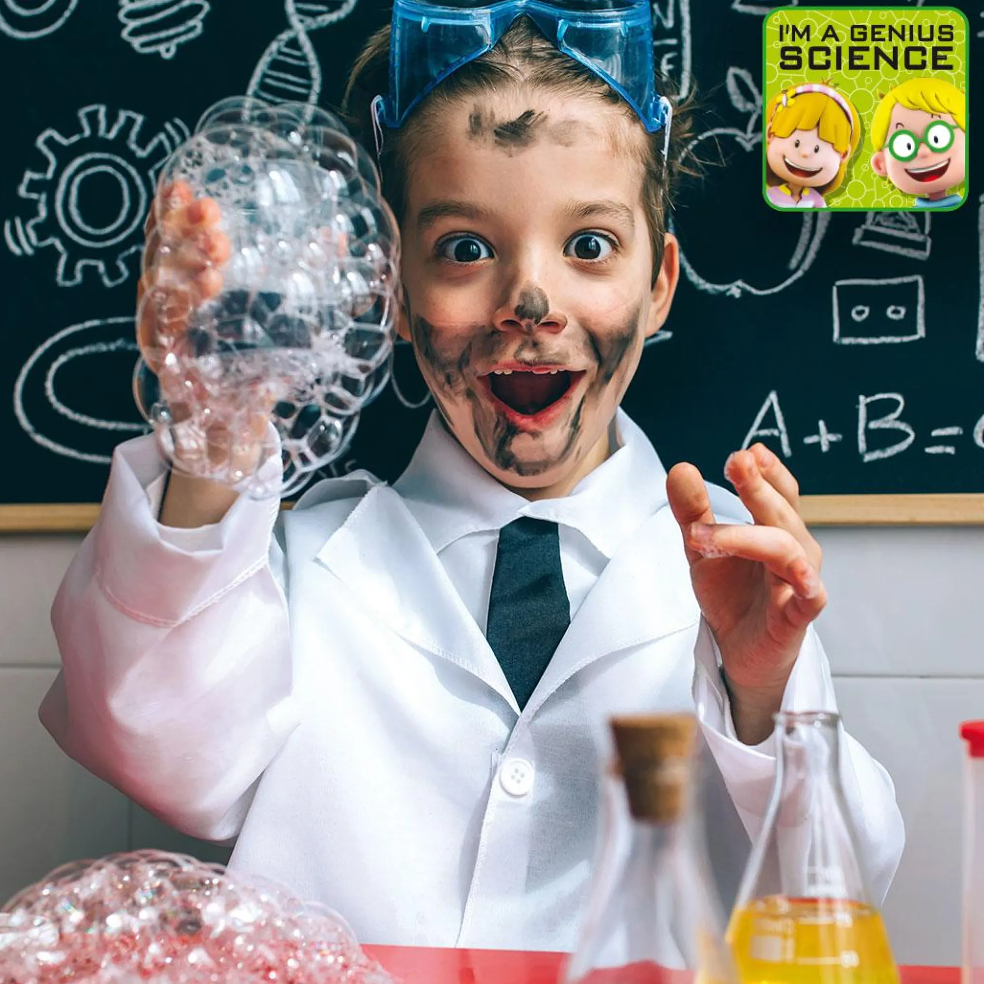 LISCIANI I’m a genius la macchina delle schiume> Giochi Scientifici