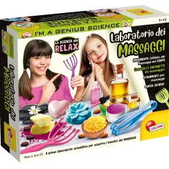 LISCIANI I’m a genius laboratorio dei massaggi – kit sensoriale educativo e divertente> Giochi Scientifici
