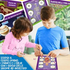 LISCIANI I’m a genius raccolta 50 giochi educativi kids><noscript><img width=