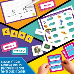 LISCIANI I’m a genius raccolta 50 giochi educativi kids><noscript><img width=