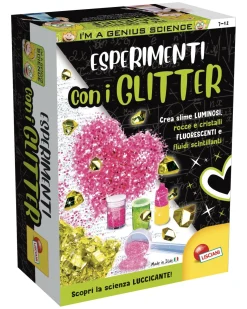 LISCIANI I’m a genius scienza pocket esperimenti con glitter> Giochi Scientifici