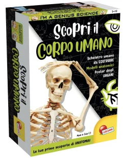 LISCIANI I’m a genius scienza pocket scopri il corpo umano> Giochi Scientifici