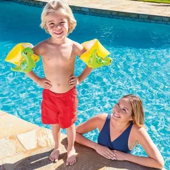 INTEX – braccioli mare gonfiabili dinosauri, multicolore, 23×20 cm> Salvagenti E Braccioli Bambini