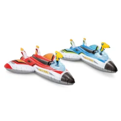 INTEX – cavalcabile aquascooter con pistola ad acqua, multicolore, 117×117 cm> Gonfiabili Per Bambini