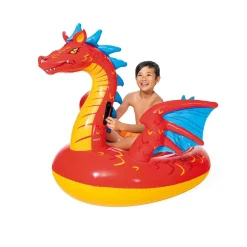 INTEX – cavalcabile mare gonfiabile drago mistico, rosso, 198×173 cm><noscript><img width=