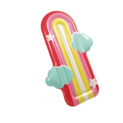 INTEX – materassino mare gonfiabile rainbow con nuvole, multicolore, 175x117x20 cm> Gonfiabili Per Bambini