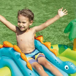 INTEX –  play center dinosauri piscina gonfiabile, multicolore, 191x152x58 cm><noscript><img width=