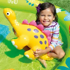 INTEX –  play center dinosauri piscina gonfiabile, multicolore, 191x152x58 cm><noscript><img width=