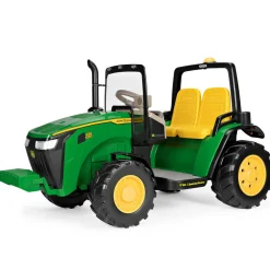 Peg Perego John deere – – dual force il trattore elettrico a 2 posti super potente> Cavalcabili Elettrici