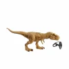 Jurassic World – t-rex caccia e divora, dinosauro action figure con azione d’attacco doppio morso, suoni e attrezzatura di tracciamento, 4+ anni, hnt62> Action Figures