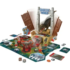 Jurassic World t. rex panic – gioco da tavolo dinosauro – sfida avvincente per tutta la famiglia> Mini Dolls
