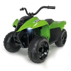 SUN&SPORT Kawasaki quad kfx90 – 12v – quad elettrico per bambini – velocità 5-6 km/h> Cavalcabili Elettrici