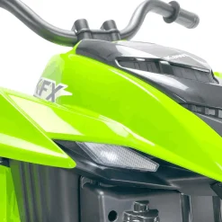 SUN&SPORT Kawasaki quad kfx90 – 12v – quad elettrico per bambini – velocità 5-6 km/h><noscript><img width=