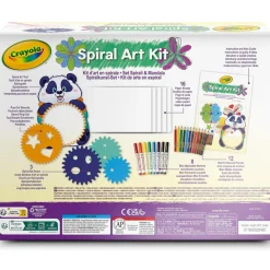 CRAYOLA Kit creativo educativo spirali e mandala, con pennarelli e matite colorate – 5+ –><noscript><img width=