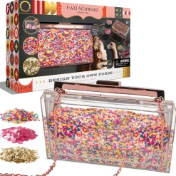 FAO Schwarz Kit per creare una borsetta di design> Moda, Gioielli, Decorazioni, Cosmetici