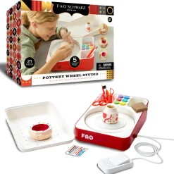FAO Schwarz Kit per creare vasi e sculture in ceramica: 21 pezzi> Moda, Gioielli, Decorazioni, Cosmetici