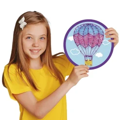 CREA MANIA Kit string art – crea 3 disegni colorati – inclusi fili e chiodini – età 6+ –> Moda, Gioielli, Decorazioni, Cosmetici