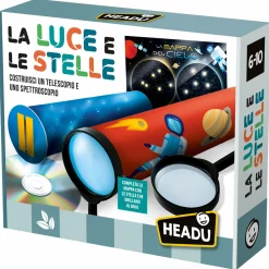 HEADU La luce e le stelle. costruisci e scopri un telescopio e uno spettroscopio. s.t.e.m.6-10 anni> Primi Apprendimenti